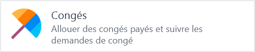Congés - Allouer des congés et suivre les demandes de congé